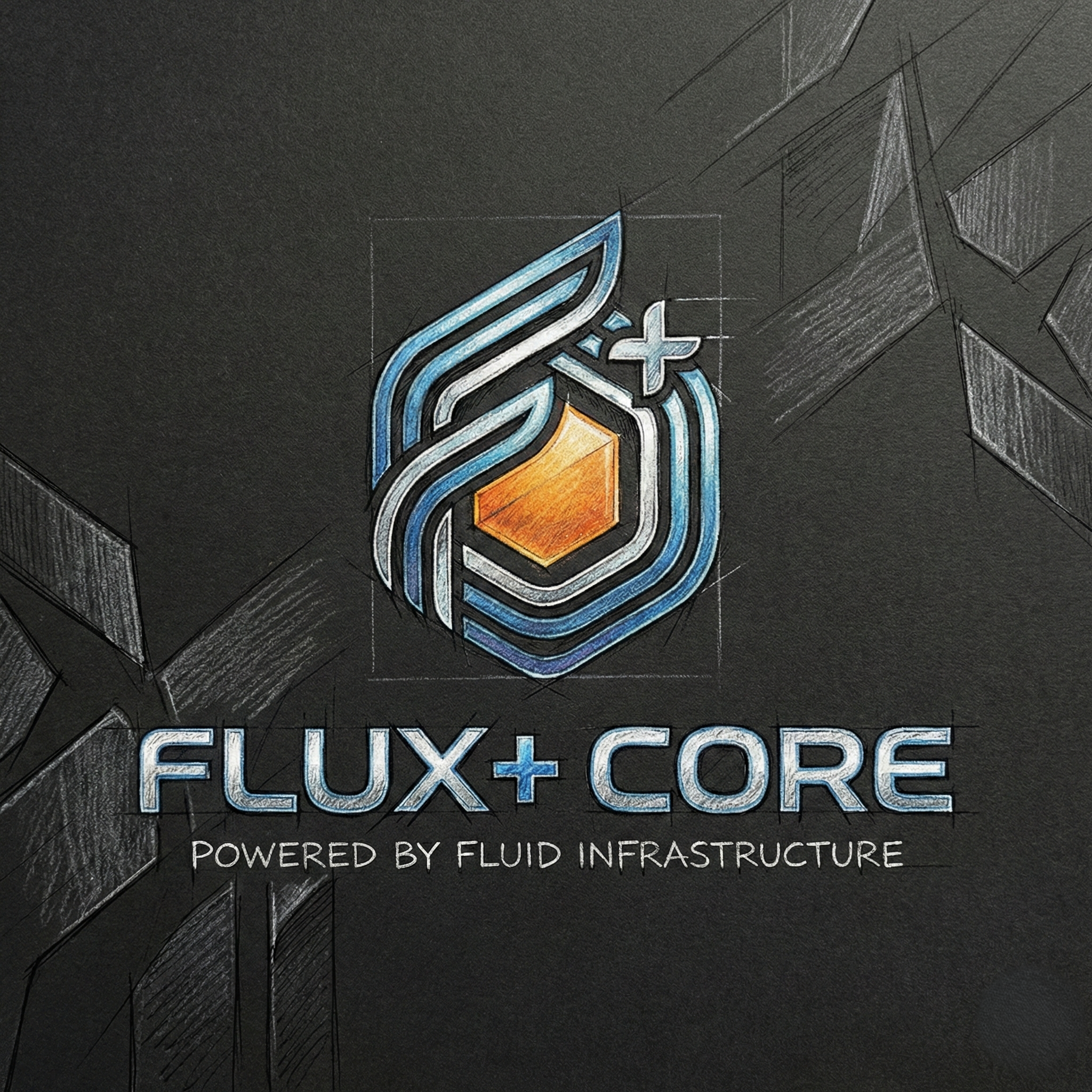 Flux+ Core Logo